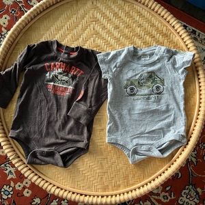 Carhartt Baby Boy Onsies Long Short Sleeve